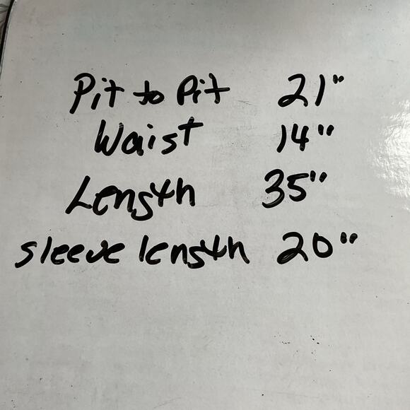 Dr2 Navy Floral Elastic/Draw String Waist 3/4 Sleeve Dress W/Pockets M - Picture 8 of 8